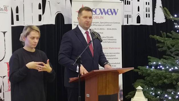 [VIDEO] Inauguracja projektu „Specjalistyczne Centra Wspierające Edukację Włączającą”