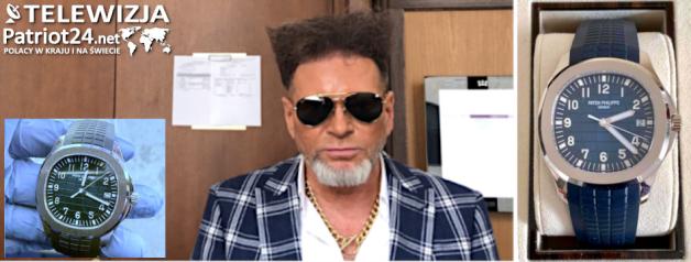 [VIDEO] Rutkowski odzyskał skradziony szwajcarski zegarek wart 92 000 $. Rok po kradzieży jest proces, Rutkowski zeznaje jako świadek!
