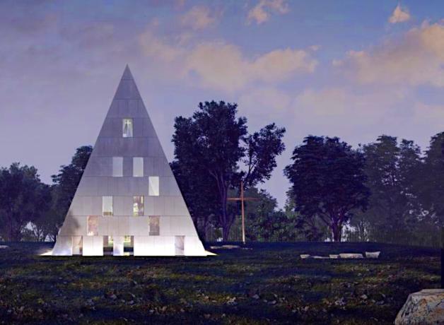 Przekazanie gruntu pod budowę Muzeum Błogosławionego Księdza Jerzego Popiełuszki w Okopach – oddziału Muzeum Podlaskiego