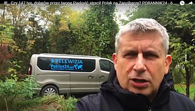 [VIDEO]  Czy 147 tys. dolarów przez Iwonę Pavlović stracił Polak na Zanzibarze? PORANNIK24 - 6.10.22