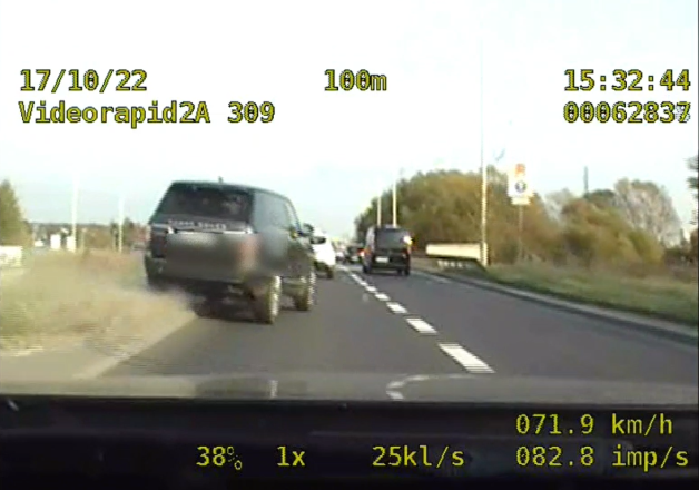 [VIDEO] Pościg za kradzionym samochodem w Białymstoku