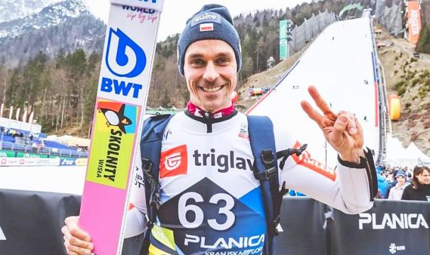 Polak na trzecim miejscu na podium w konkursie Pucharu Świata w Planicy!