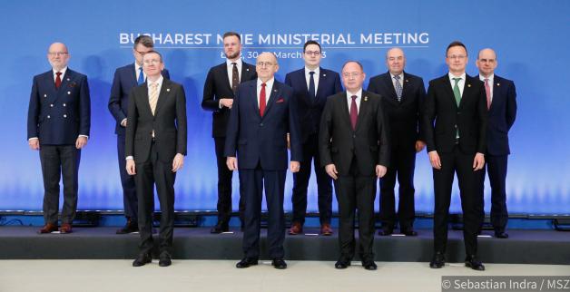 Spotkanie szefów MSZ państw Bukareszteńskiej Dziewiątki w  kwesti kluczowych dla bezpieczeństwa regionu oraz całego Sojuszu Północnoatlantyckiego.