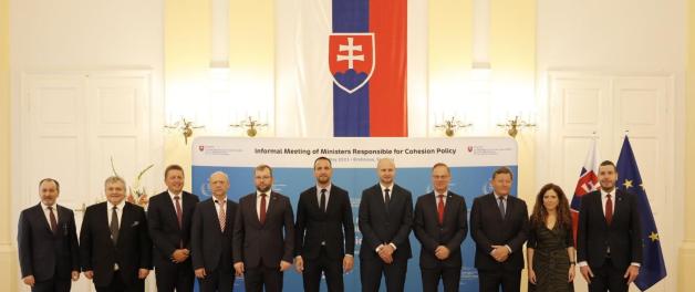 Minister Grzegorz Puda na nieformalnej konferencji ministrów ds. spójności w Bratysławie