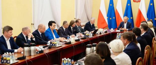 [VIDEO] O koordynacji działań administracji w kwestii bezpieczeństwa państwa na spotkaniu z wojewodami w Białymstoku mówił premier Donald Tusk