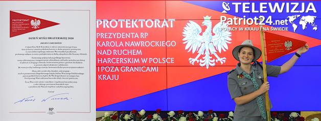 [VIDEO] Honorowy Protektorat Prezydenta RP  Karola Nawrockiego nad ruchem harcerskim