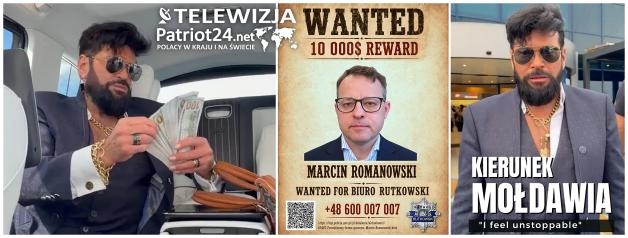 [VIDEO] Krzysztof Rutkowski szuka Marcina Romanowskiego. Prosto z lotniska jedzie do Tyraspola!