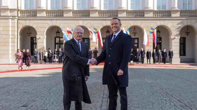 [VIDEO] Historyczna wizyta Króla Szwecji wraz z małżonką w Polsce po 15 latach. Prezydent Karol Nawrocki: relacje są doskonałe