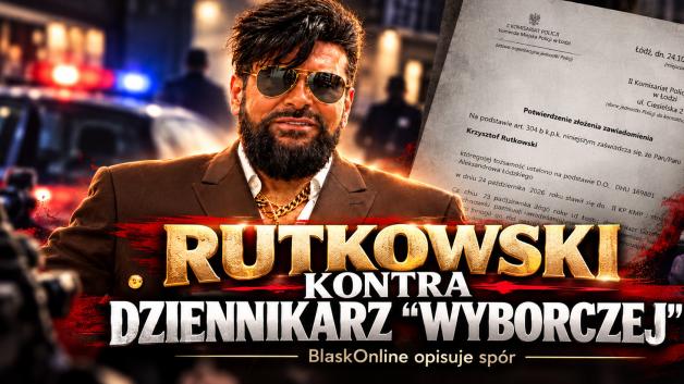 Rutkowski kontra dziennikarz „Gazety Wyborczej”. Zawiadomienie na policji i zarzuty o próbę uciszenia